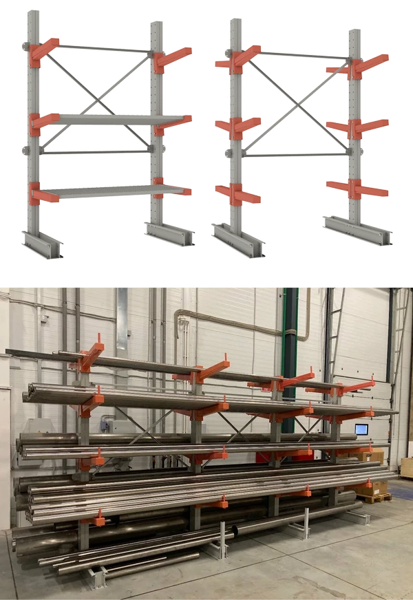 Стеллаж консольный СТ-062